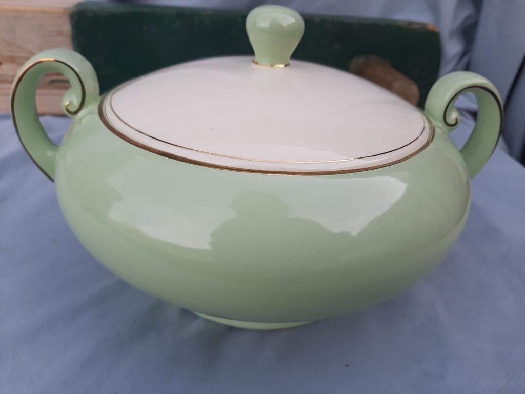 Dekschaal Mosa mintgroen, Ophalen of Verzenden