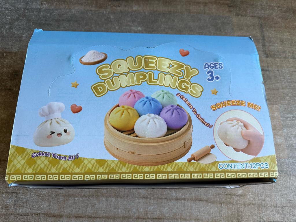 Dumpling Squishy GLITTER, Ophalen of Verzenden, Nieuw