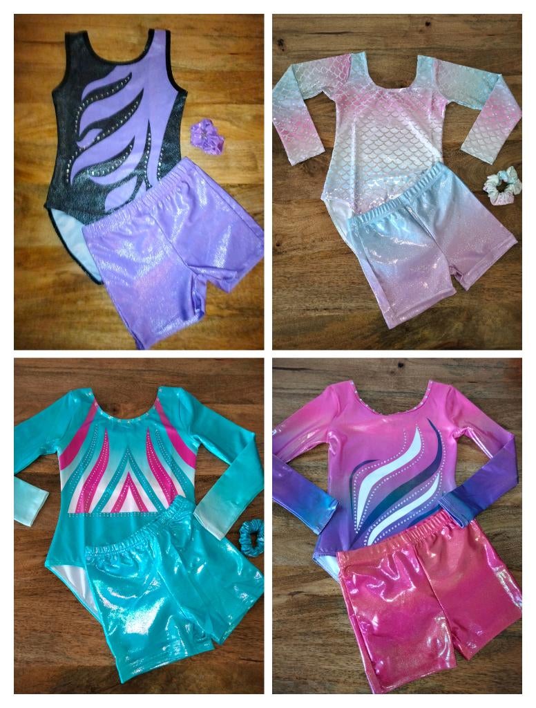 Turnpakjes/gympakjes/turnpakje/gympakje maat 134 SALE, Kindermaat 122 t/m 140, Ophalen of Verzenden, Zo goed als nieuw, Turnpak(je)