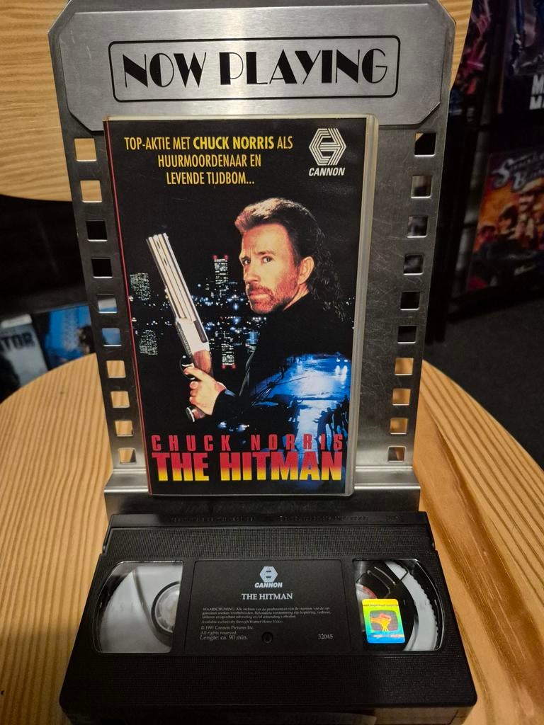 VHS The Hitman (Chuck Norris) - NL Ondertiteld - Cannon, Vanaf 16 jaar, Ophalen of Verzenden, Gebruikt, Actie en Avontuur
