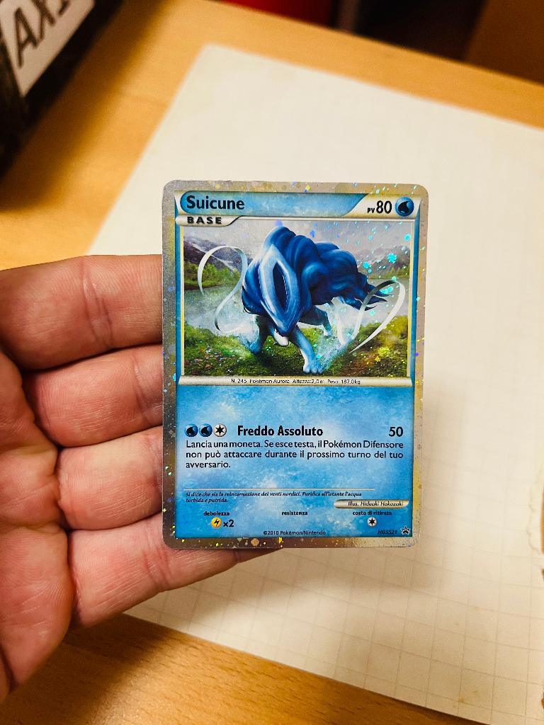 Suicune HGSS21 Holo HGSS Black Star Promo Pokemon, Verzenden, Zo goed als nieuw, Losse kaart, Foil