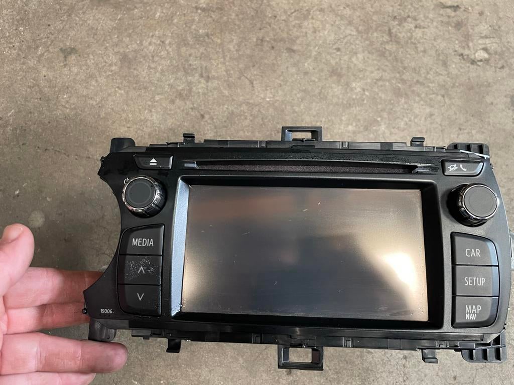 Navigatie Toyota Yaris 2012, Ophalen of Verzenden, Gebruikt