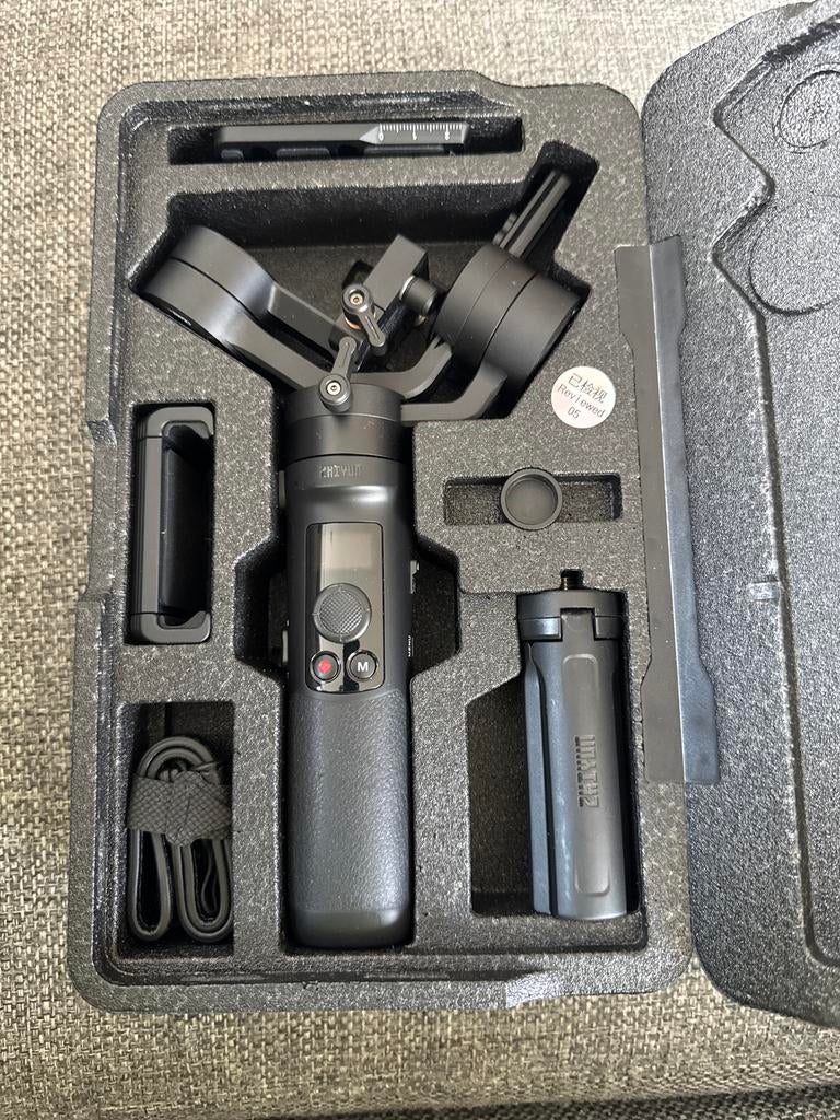 Zhiyun Crane M2 3-assige Gimbal Stabilizer + Koffer, Ophalen of Verzenden, Zo goed als nieuw, Minder dan 150 cm, Overige typen