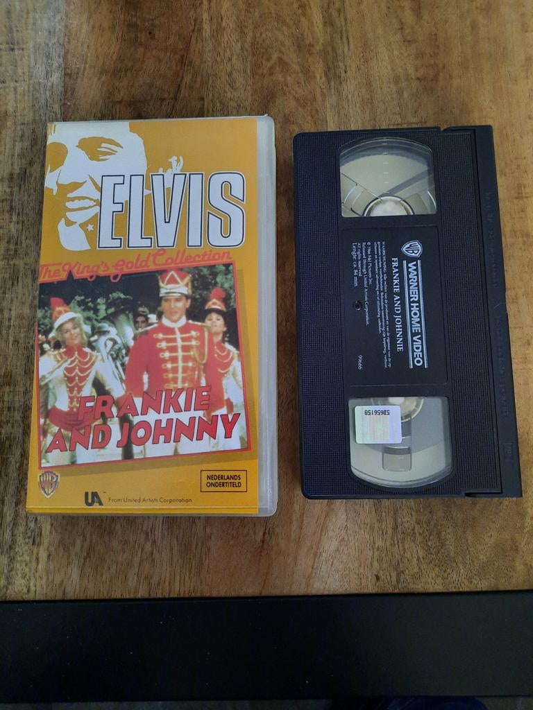 Elvis Presley - Frankie and Johnny VHS - Collectors Item, Alle leeftijden, Ophalen of Verzenden, Gebruikt, Overige genres