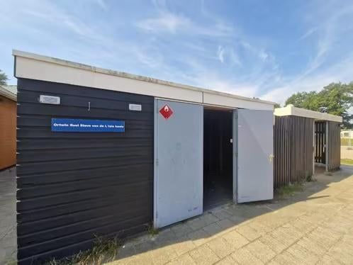 Fietsenstalling berging stalling overkapping opslag ( 002 ), Tuin en Terras, Bergingen en Tuinkasten, Ophalen, Gebruikt, Fietsenberging