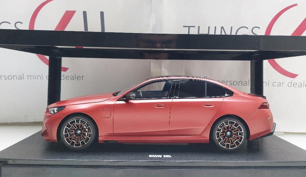 GT Spirit 1:18 BMW M5 (G90) Limousine 2025 Peable beach matt, Ophalen of Verzenden, Nieuw, Auto, Overige merken