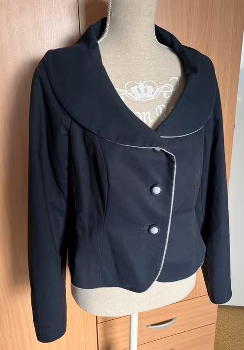 Frans Molenaar jasje maat 38, Maat 38/40 (M), Blauw, Ophalen of Verzenden, Zo goed als nieuw