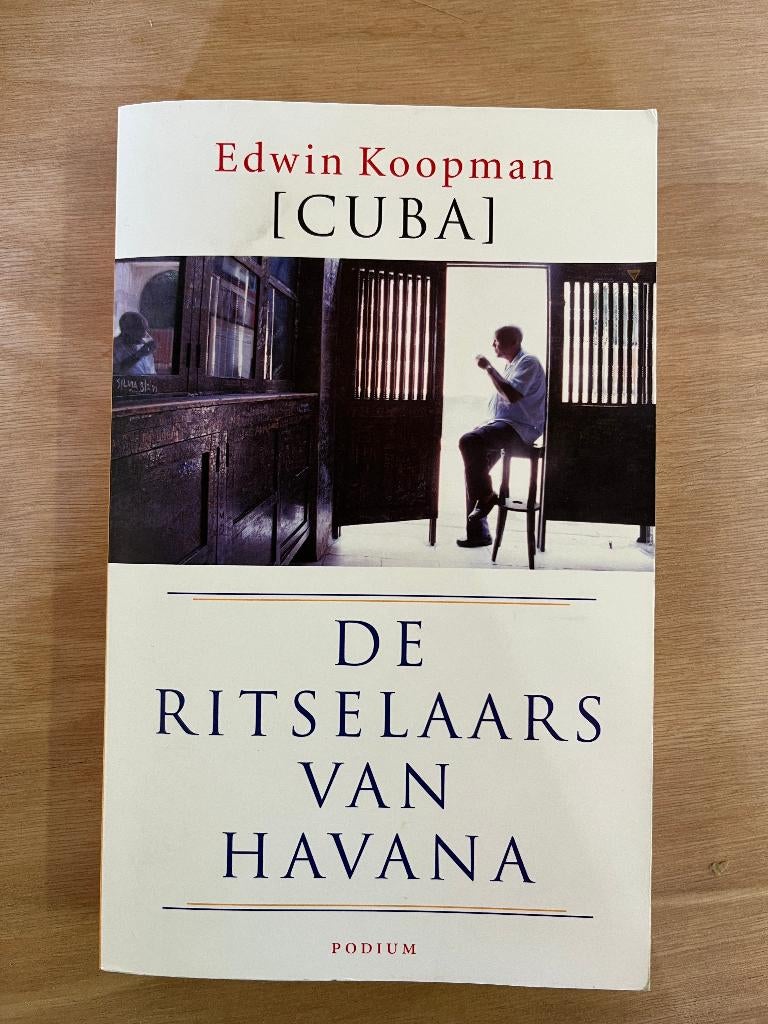 boek:  De ritselaars van Havana, Edwin Koopman, Ophalen of Verzenden, Zo goed als nieuw, Edwin Koopman, Nederland