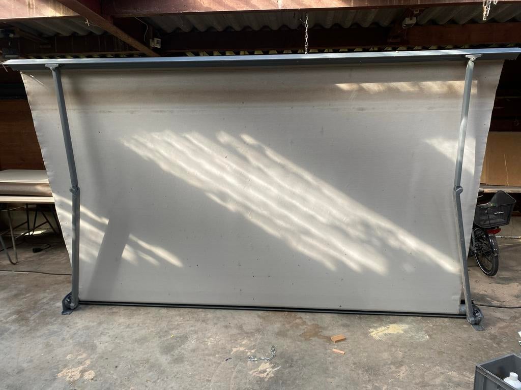 Zonnescherm - Breedte 320 cm, Uitval 200 cm, Tuin en Terras, Gebruikt, Overige typen, Ophalen of Verzenden, 150 tot 300 cm