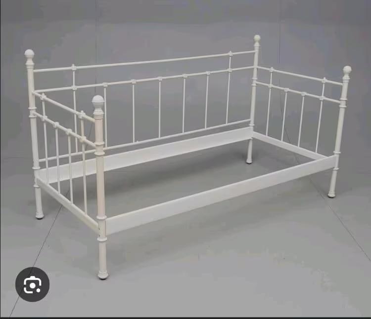 Ikea Tromness incl. lattenbodem, 90 cm, Eenpersoons, Wit, Ophalen of Verzenden