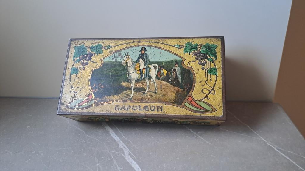 Antiek blik Napoleon, Ophalen of Verzenden, Gebruikt, Overige