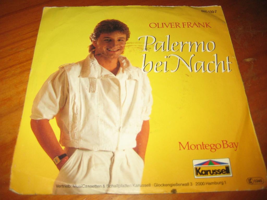 Oliver Frank: Palermo bei Nacht, Ophalen of Verzenden, Zo goed als nieuw, Pop, Single