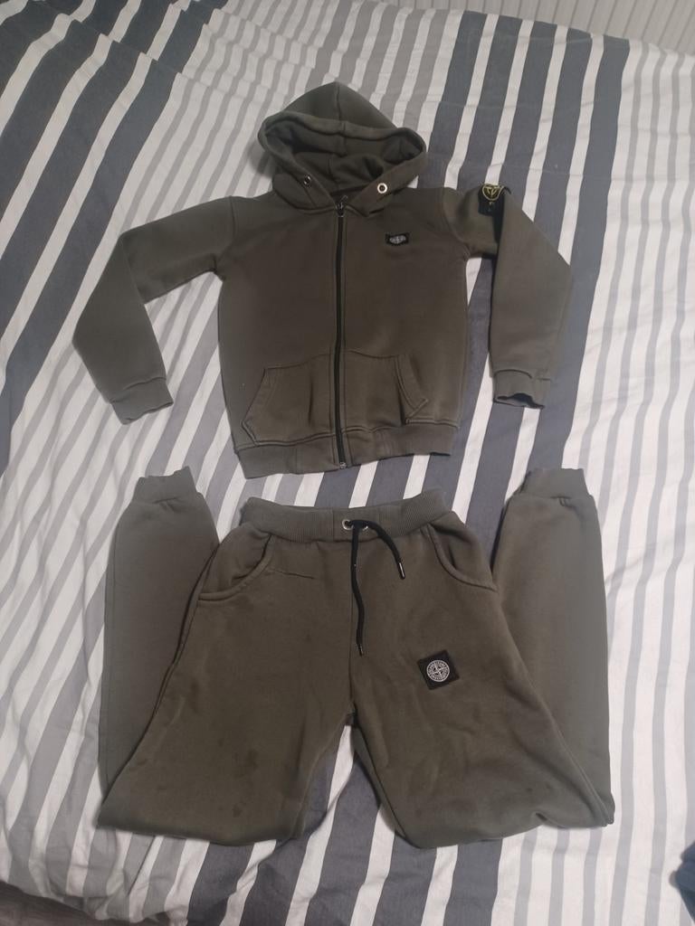 Stone Island joggingpak maat 140-146., Ophalen of Verzenden, Zo goed als nieuw, Stone Island, Jongen