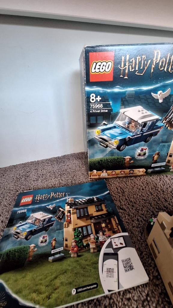75968 Ligusterlaan 4 Harry Potter, 4 Privat Drive, Lego, Harry Potter, Ophalen of Verzenden, Zo goed als nieuw