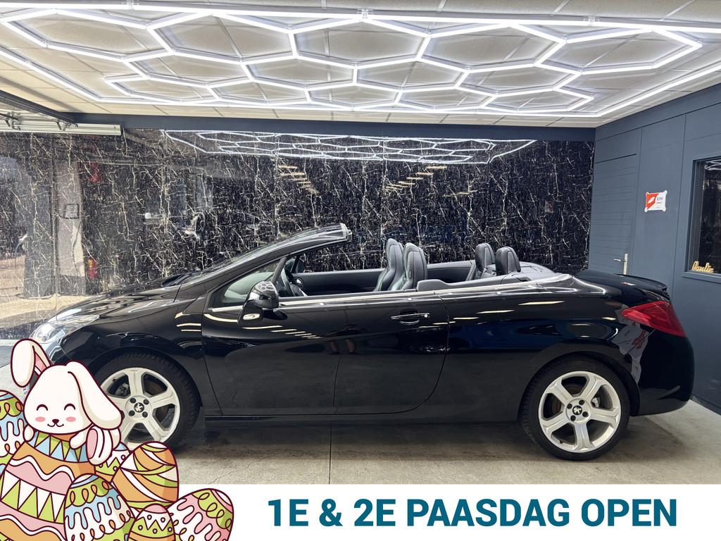 Peugeot 308 CC 1.6 THP Roland Garros NAVI /STOELVERWARMING&K, Voorwielaandrijving, Euro 5, 1490 kg, Zwart