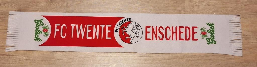 FC Twente Grolsch sjaal, Verzamelen, Ophalen of Verzenden, Zo goed als nieuw, F.C. Twente, Vaantje of Sjaal