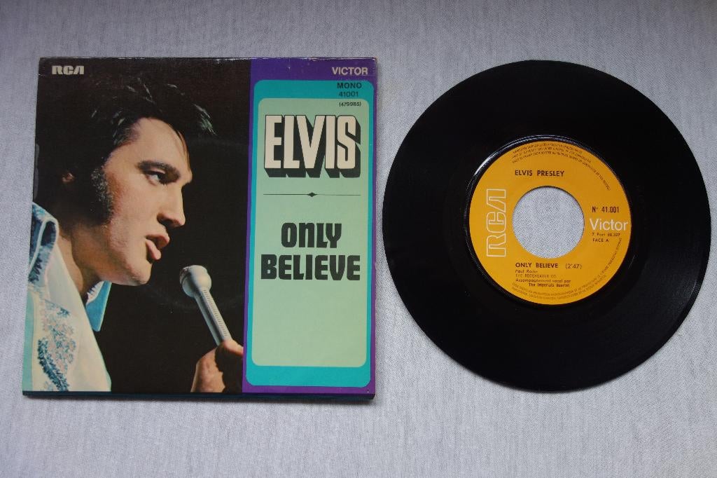 single Elvis Presley, Ophalen of Verzenden, Zo goed als nieuw, 7 inch, Pop