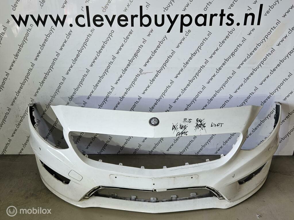 Voorbumper origineel B-klasse W246 ('11-'19) A2468850300, Gebruikt, Voor, Mercedes-Benz, Ophalen of Verzenden