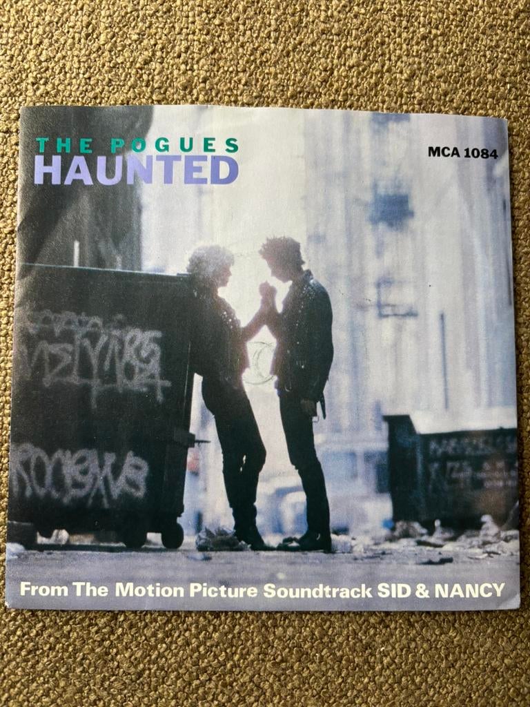 The Pogues - Haunted ( Soundtrack Sid &Nancy ), Ophalen of Verzenden, Zo goed als nieuw, 7 inch