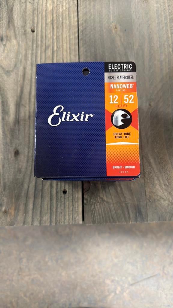 Elixer snaren NIEUW 7 sets 12152, Muziek en Instrumenten, Instrumenten | Toebehoren, Ophalen of Verzenden, Nieuw, Elektrische gitaar