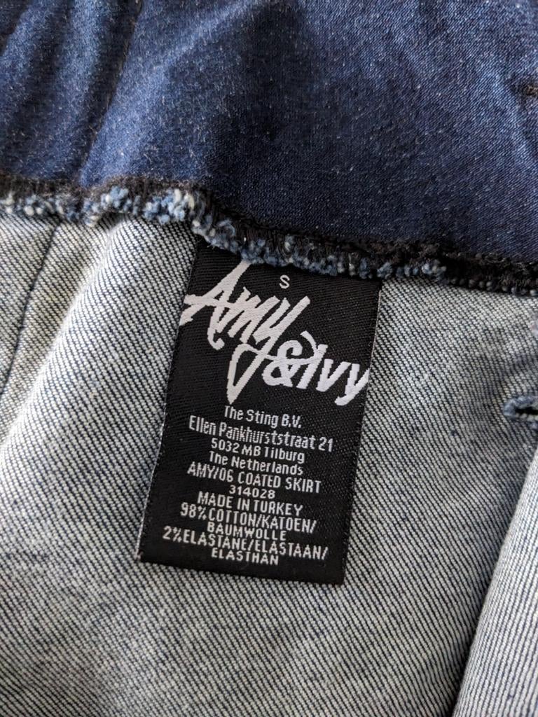 Spijker rokje maat S heel donkerblauw bijna zwart, Kleding | Dames, Rokken, Blauw, Ophalen of Verzenden, Maat 36 (S), Boven de knie
