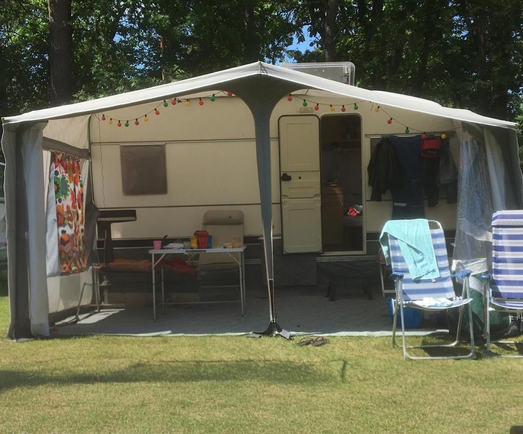 Chateau Calista 450 Caravan (2000), Ophalen, Gebruikt, Tot en met 4