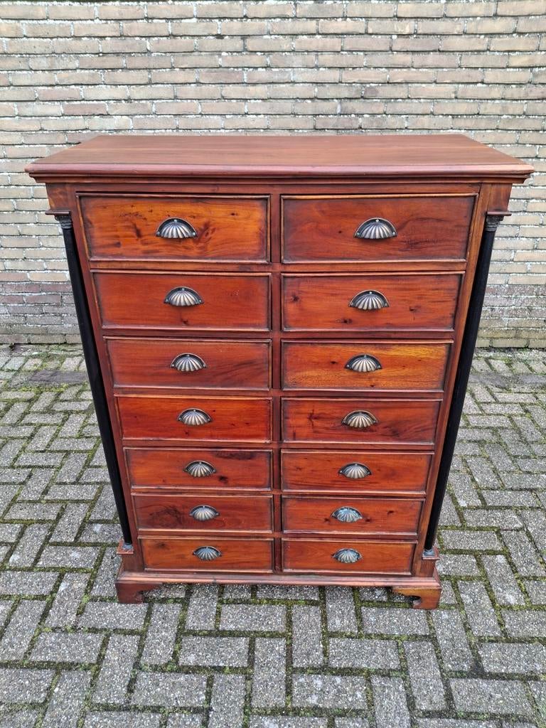 Apothekerskast met 14 lades, Ophalen, Gebruikt, 5 laden of meer, 100 tot 150 cm