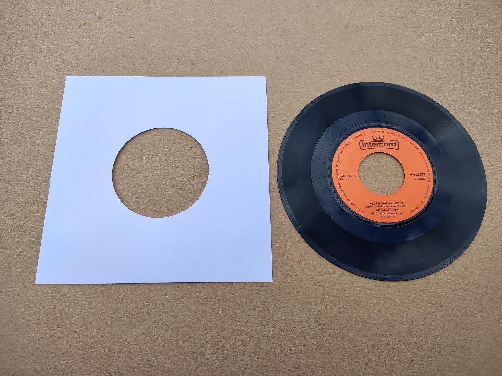 Single: Reinhard Mey - Als De Dag Van Toen (1975), Verzenden, Gebruikt, 7 inch, Nederlandstalig