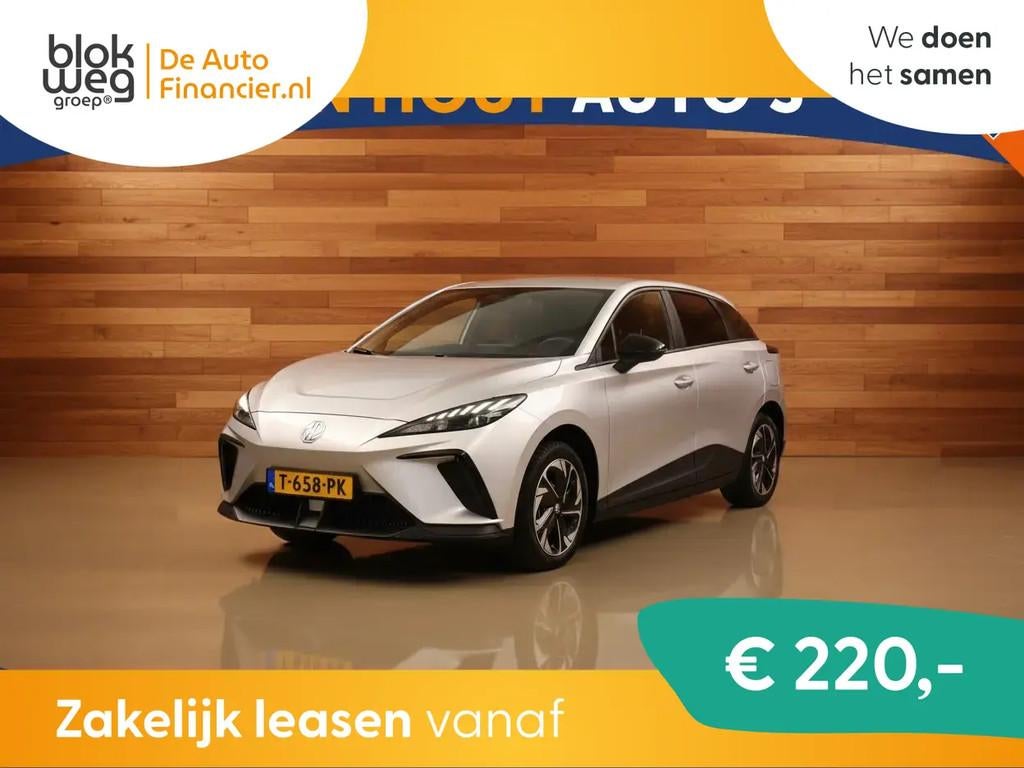 MG MG4 Comfort 64 kWh € 15.950,00, Auto's, MG, Gebruikt, Origineel Nederlands, 25 min, Zilver of Grijs