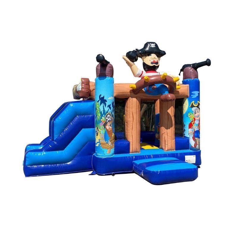 Springkussen Multiplay Piraat huren in Schiedam – €63,99, Hobby en Vrije tijd, Feestartikelen | Verhuur, Ophalen, Zo goed als nieuw