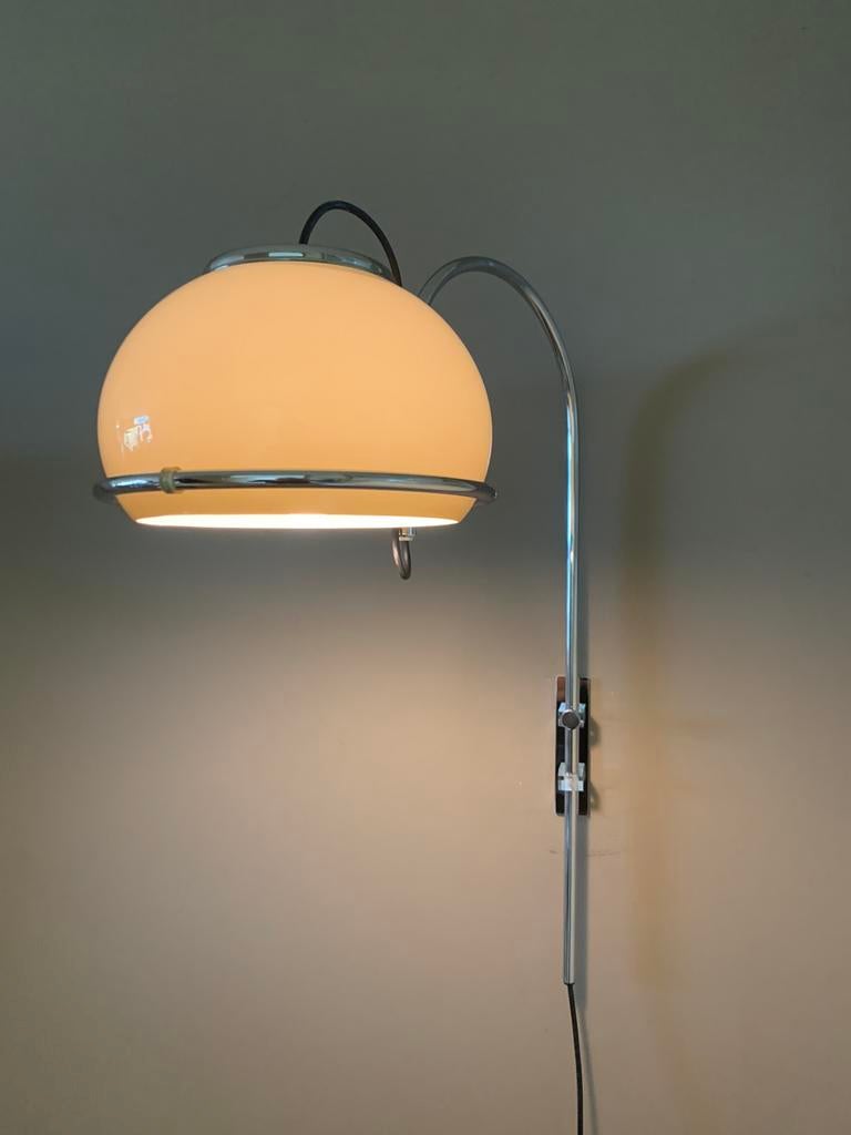 Vintage Gepo mushroom booglamp, Ophalen of Verzenden, Zo goed als nieuw, Metaal