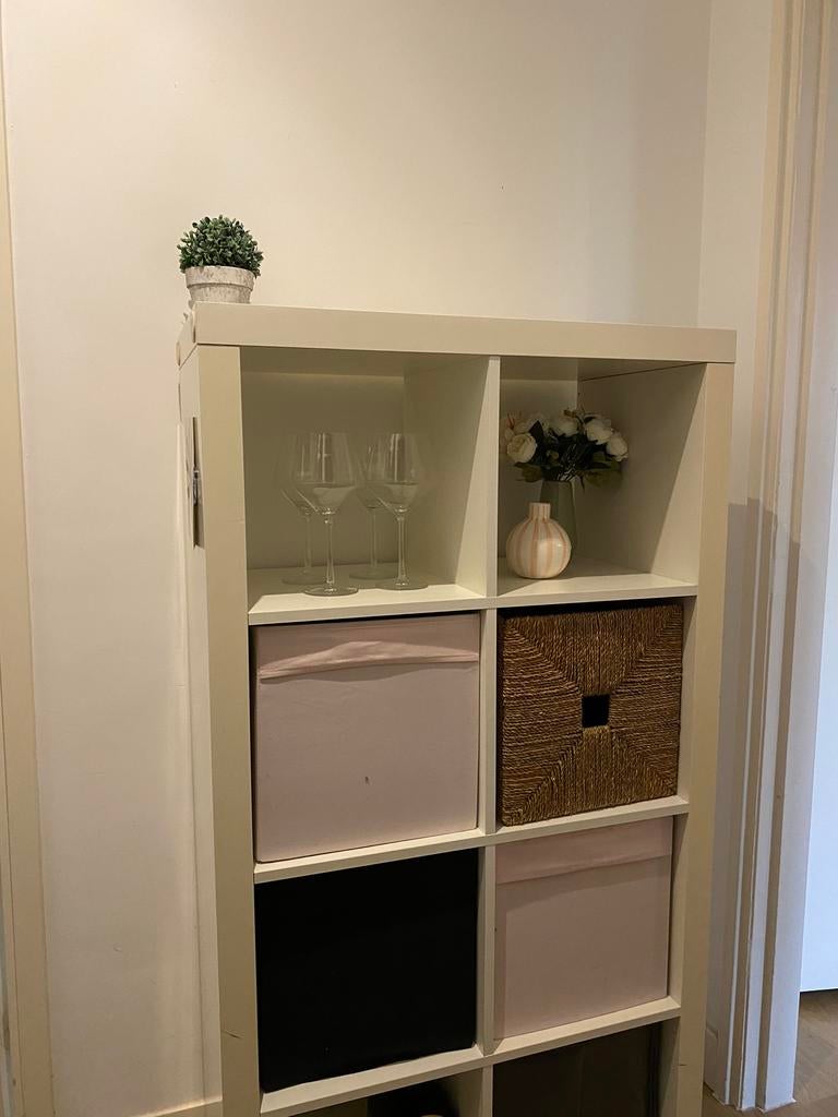 Kallax kast Ikea, Ophalen, Gebruikt, 25 tot 50 cm, Minder dan 150 cm