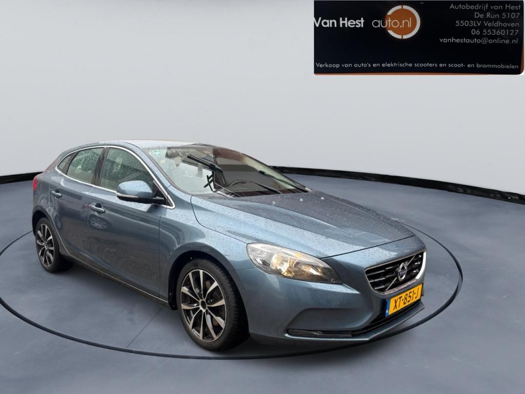 Volvo V40 1.6 T3 R-Design 3 MND GAR | NAVI | CLIMA | CRUISE, Gebruikt, 4 cilinders, 150 pk, Blauw