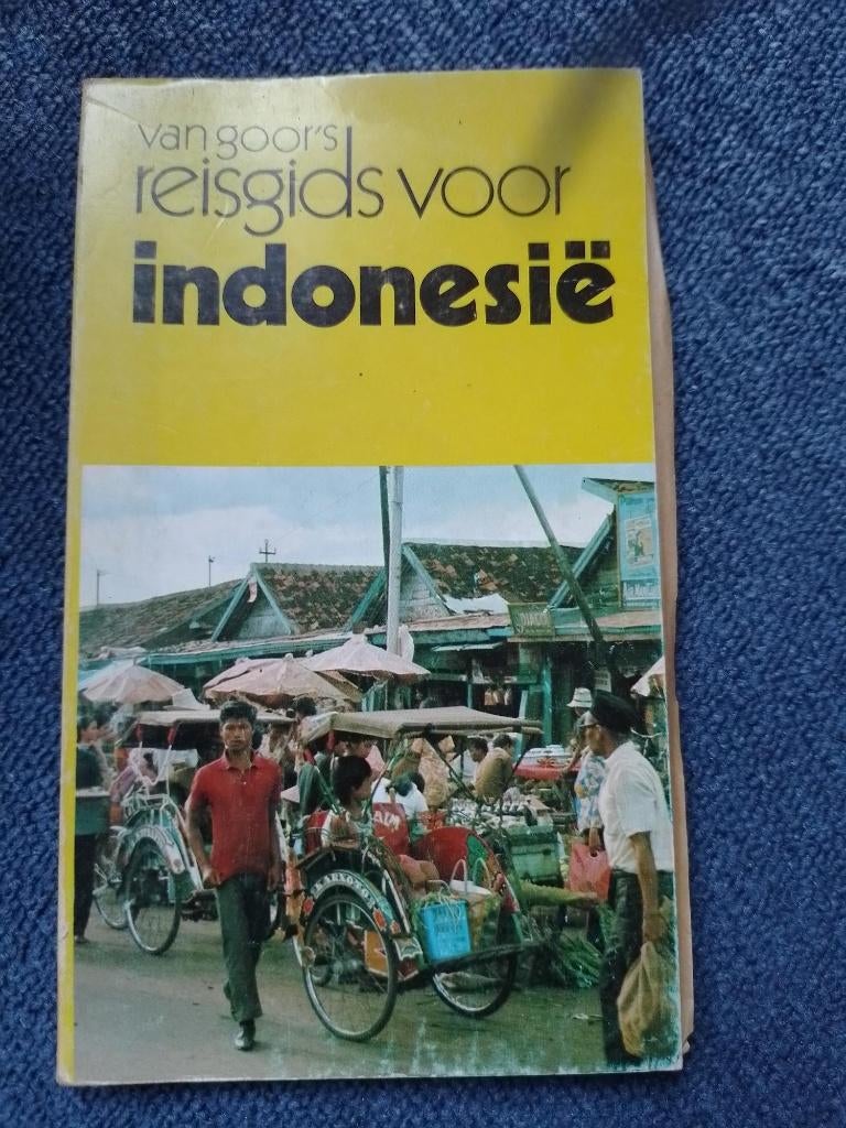 oude Van Goor's reisgids voor Indonesië, Verzenden, Van Goor, Reisgids of -boek, Azië