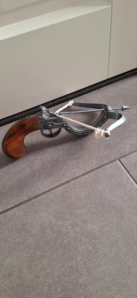 Vintage kruisboogpistool, replica 18e eeuw, Ophalen of Verzenden, Zo goed als nieuw