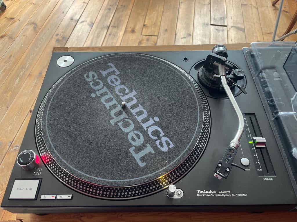 Technics SL 1200 MK5 platenspeler, Audio, Tv en Foto, Ophalen, Gebruikt, Pitch-regelaar, Platenspeler