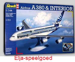 Modelbouw Revell 1:144 Airbus A 380 Interior 4259 vliegtuig, 1:72 tot 1:144, Revell, Nieuw, Ophalen of Verzenden