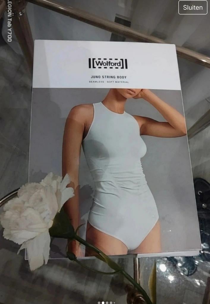Wolford Juno String Body - Nieuw met kaartjes, Maat 38/40 (M), Wit, Nieuw, Ophalen of Verzenden
