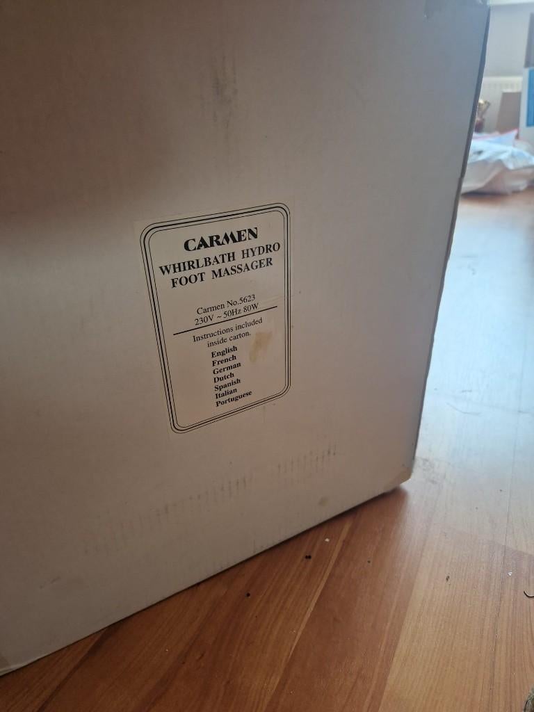 Carmen voetenbad, Ophalen, Nieuw, Hand- en Voetverzorging