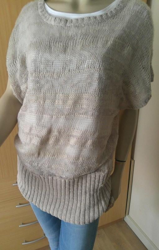 VERO MODA NIEUWE gebreide top maat L, Verzenden, Beige, Maat 42/44 (L), Nieuw