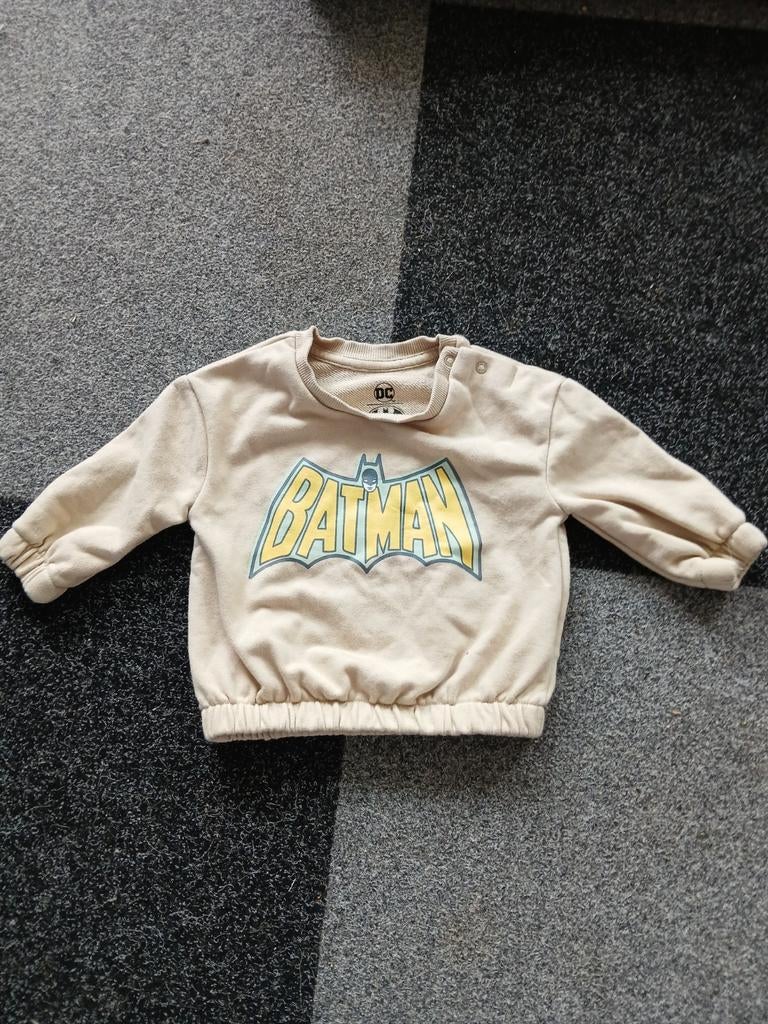 Leuke Batman trui voor baby's (6-9 maanden), Ophalen of Verzenden, Gebruikt, Batman / DC Comics, Jongetje of Meisje