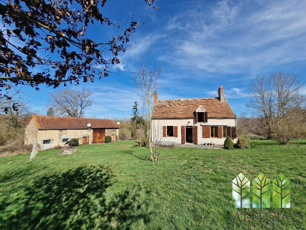 Landelijke cottage met gîte op 4,7ha bij Châteaumeillant, FR, Huizen en Kamers, Buitenland, Châteaumeillant, Frankrijk, Woonhuis