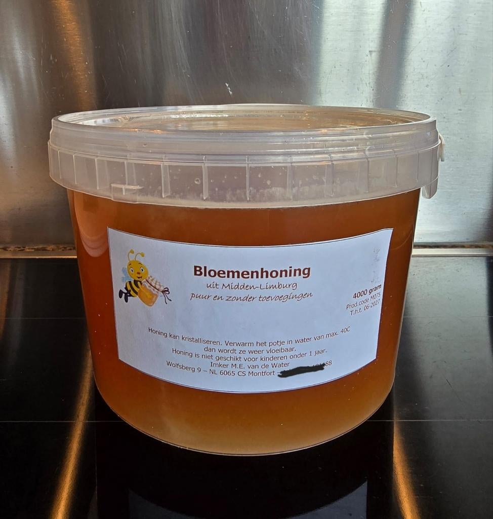 Limburgse bloemen honing 2025, Ophalen of Verzenden