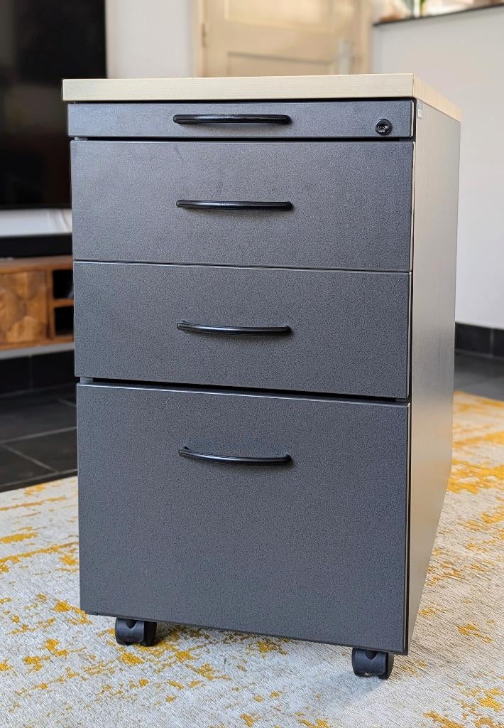 Professioneel ladeblok / archiefkast - zware kwaliteit, Ophalen, 75 cm of meer, Zo goed als nieuw, 3 of 4 laden