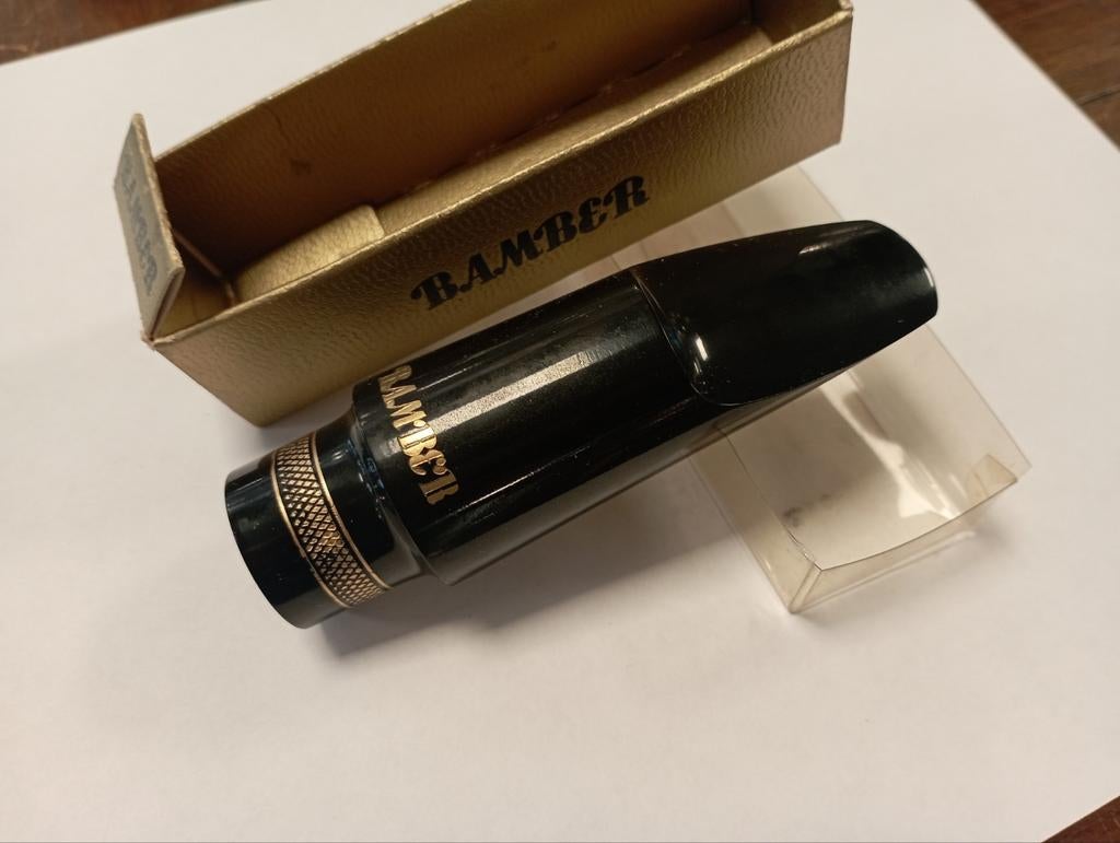 Bamber Tenorsax mondstuk, Ophalen of Verzenden, Zo goed als nieuw, Saxofoon