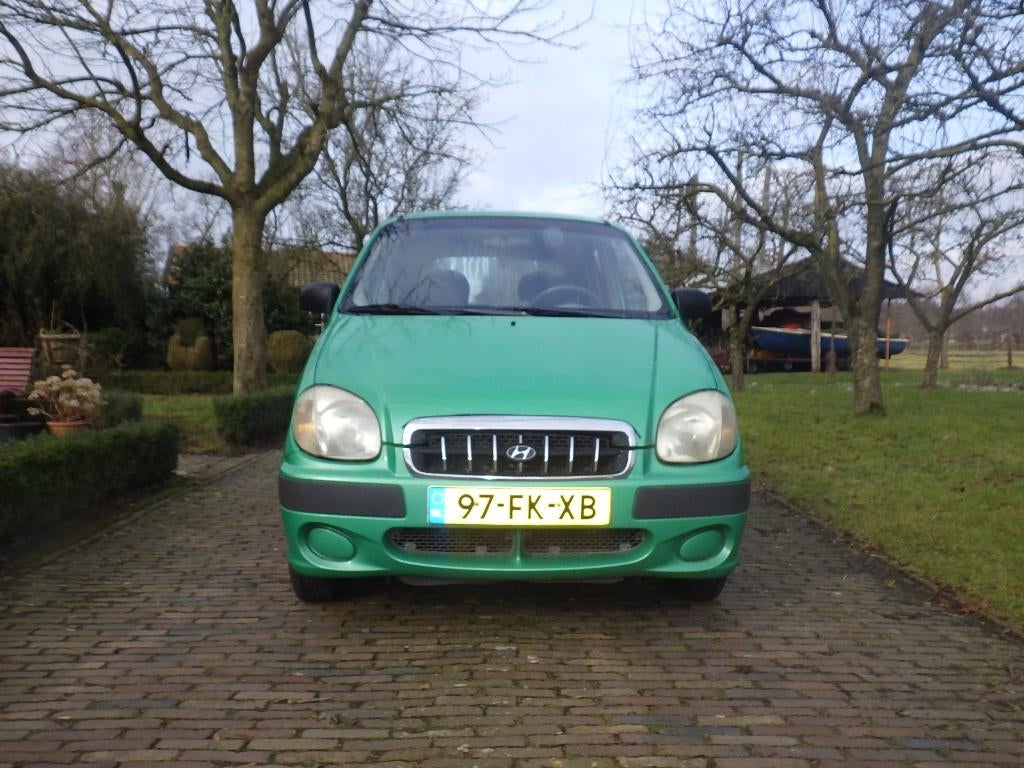 Hyundai Atos 1.0 I LX Spirit 2000 Groen, Voorwielaandrijving, Stof, 54 pk, 4 cilinders