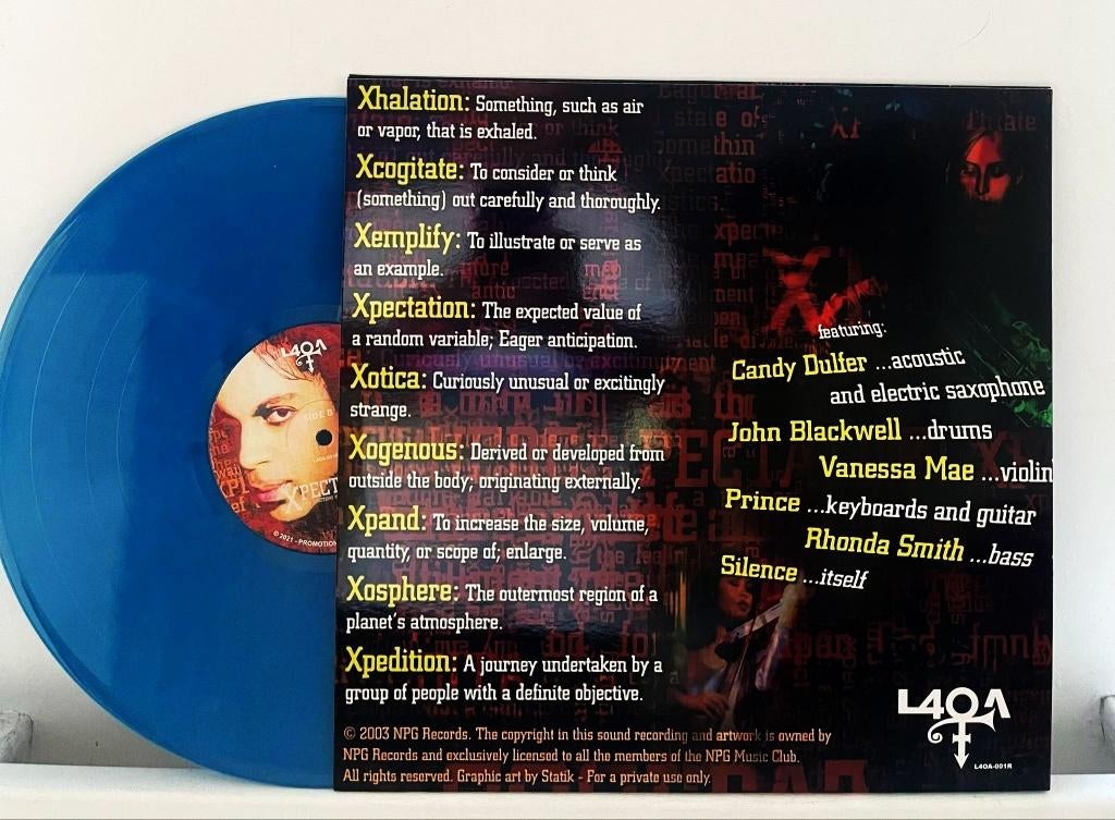 Prince - Xpectation (Blue Vinyl) LP RARE!, Verzenden, 1980 tot 2000, Nieuw in verpakking, 12 inch