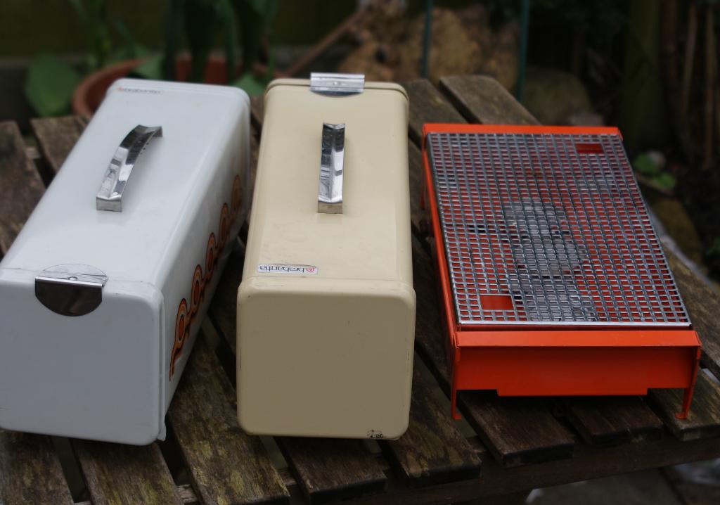 Brabantia koektrommels en warmhoudplaatje, Ophalen