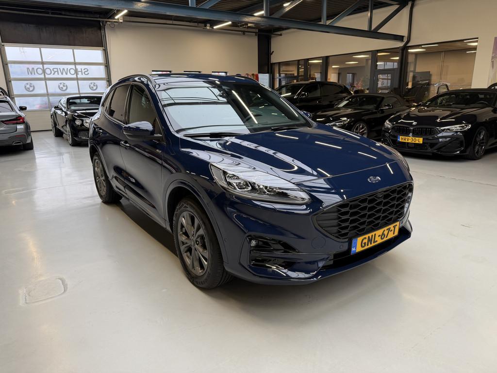 Ford Kuga 2.5 PHEV ST-Line LED ACC Achteruitrijcamera Carpla, Gebruikt, 4 cilinders, Met garantie (alle), Blauw