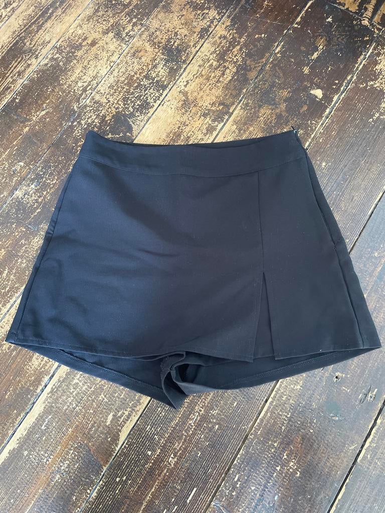 Zwarte skort maat L, Ophalen of Verzenden, Gedragen, Maat 42/44 (L), Zwart